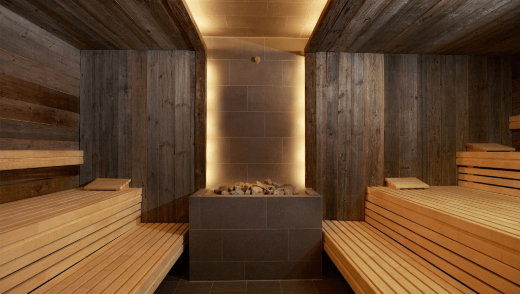 Hochwertige Hotelsauna